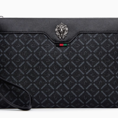 男士手拿包2024新款潮奢侈品牌商务休闲时尚气质夹包大容量手抓包