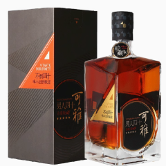 张裕红酒可雅珍藏五星白兰地700ml单支礼盒装