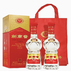 剑南春水晶剑52度白酒500ml*2瓶浓香型
